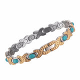Moocare stainless steel magnetic bracelet bohemian for women trendy strand bracelets jewelry ladies wrist chain accessories